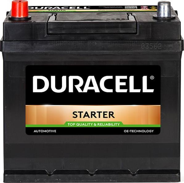 DURACELL 010545790801 - Стартерная аккумуляторная батарея, АКБ autospares.lv