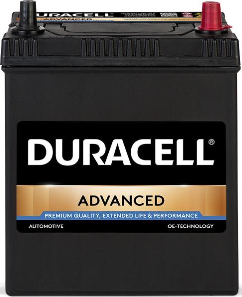 DURACELL 013540260801 - Стартерная аккумуляторная батарея, АКБ autospares.lv