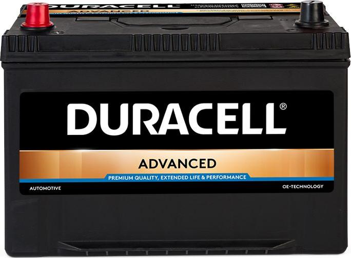 DURACELL 013595050801 - Стартерная аккумуляторная батарея, АКБ autospares.lv