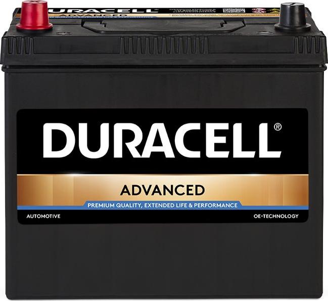 DURACELL 013545240801 - Стартерная аккумуляторная батарея, АКБ autospares.lv