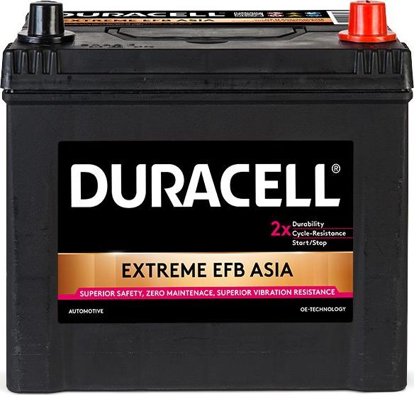 DURACELL 012565150801 - Стартерная аккумуляторная батарея, АКБ autospares.lv
