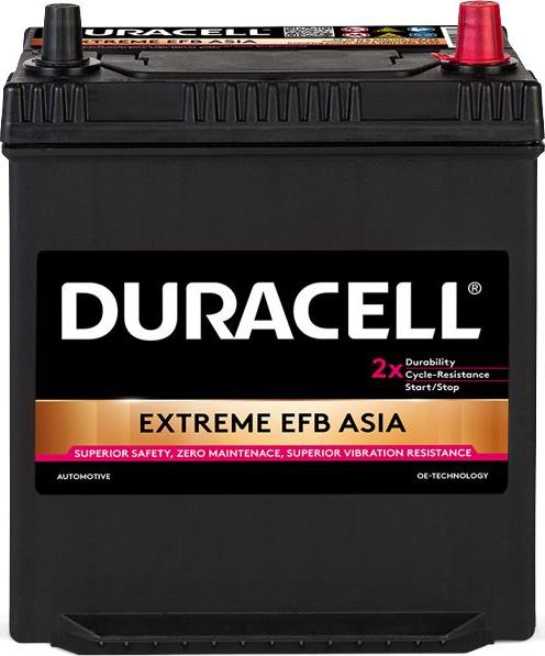 DURACELL 012538150801 - Стартерная аккумуляторная батарея, АКБ autospares.lv