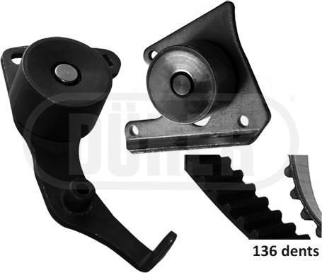 Dürer DK121065 - Комплект зубчатого ремня ГРМ autospares.lv