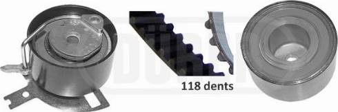 DÜRER 121353 - Комплект зубчатого ремня ГРМ autospares.lv