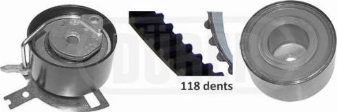 Dürer 121353 - Комплект зубчатого ремня ГРМ autospares.lv