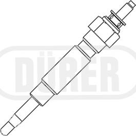 Dürer DG26087 - Свеча накаливания autospares.lv