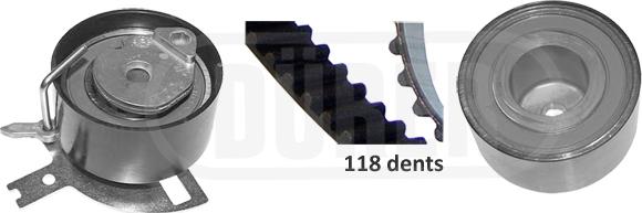 Dürer DK121353 - Комплект зубчатого ремня ГРМ autospares.lv