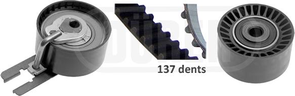 Dürer DK221108 - Комплект зубчатого ремня ГРМ autospares.lv