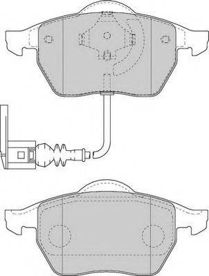 ITN 16-BP1128 - Тормозные колодки, дисковые, комплект autospares.lv