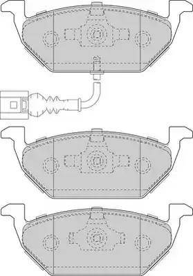 Duron DBP391635 - Тормозные колодки, дисковые, комплект autospares.lv