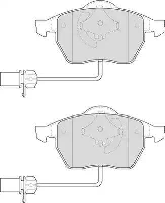 Duron DBP391323 - Тормозные колодки, дисковые, комплект autospares.lv