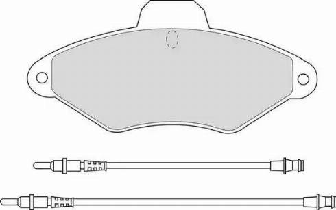 Duron DBP340874 - Тормозные колодки, дисковые, комплект autospares.lv