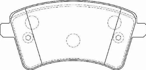 Duron DBP354185 - Тормозные колодки, дисковые, комплект autospares.lv