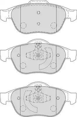 Duron DBP351865 - Тормозные колодки, дисковые, комплект autospares.lv