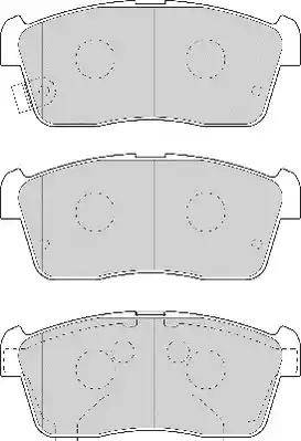 Duron DBP361532 - Тормозные колодки, дисковые, комплект autospares.lv