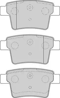 Duron DBP241885 - Тормозные колодки, дисковые, комплект autospares.lv