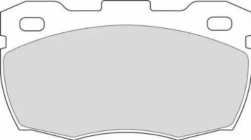 Duron DBP200871 - Тормозные колодки, дисковые, комплект autospares.lv