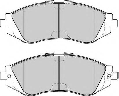 Duron DBP201116 - Тормозные колодки, дисковые, комплект autospares.lv