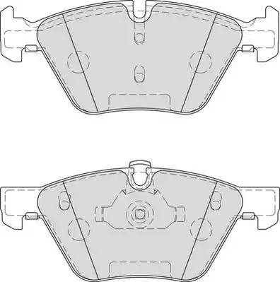 Duron DBP211773 - Тормозные колодки, дисковые, комплект autospares.lv