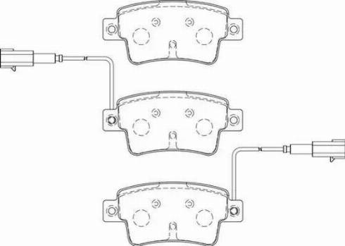 Duron DBP234325 - Тормозные колодки, дисковые, комплект autospares.lv