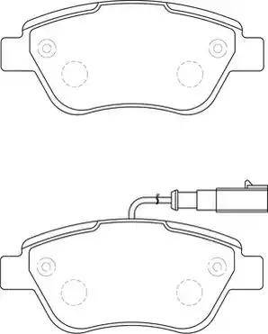 Duron DBP231946 - Тормозные колодки, дисковые, комплект autospares.lv