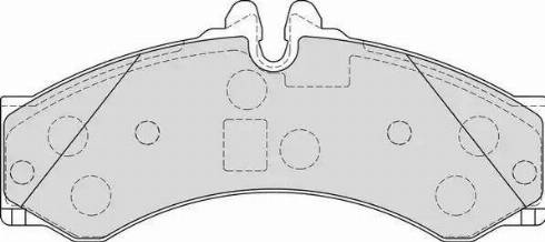 Duron DBP221879 - Тормозные колодки, дисковые, комплект autospares.lv