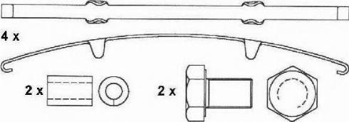 Duron DCV1656BFE - Тормозные колодки, дисковые, комплект autospares.lv