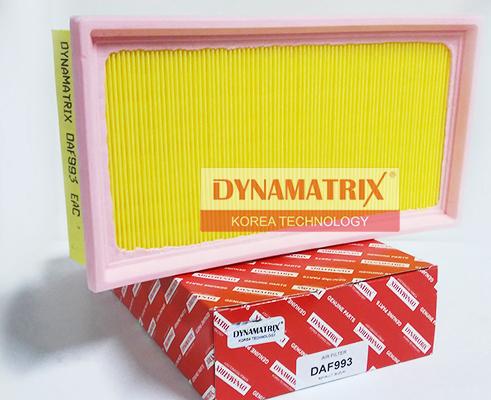 Dynamatrix DAF993 - Воздушный фильтр, двигатель autospares.lv