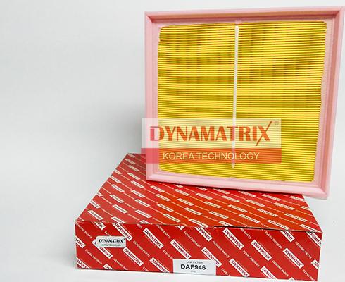 Dynamatrix DAF946 - Воздушный фильтр, двигатель autospares.lv