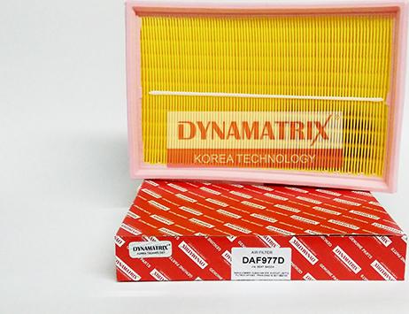 Dynamatrix DAF977D - Воздушный фильтр, двигатель autospares.lv