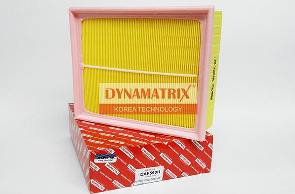 Dynamatrix DAF593/1 - Воздушный фильтр, двигатель autospares.lv