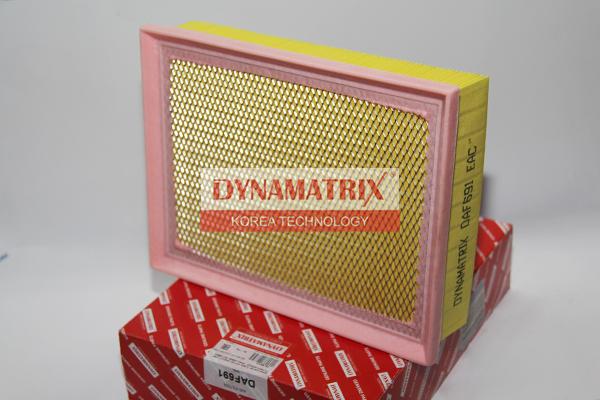 Dynamatrix DAF691 - Воздушный фильтр, двигатель autospares.lv