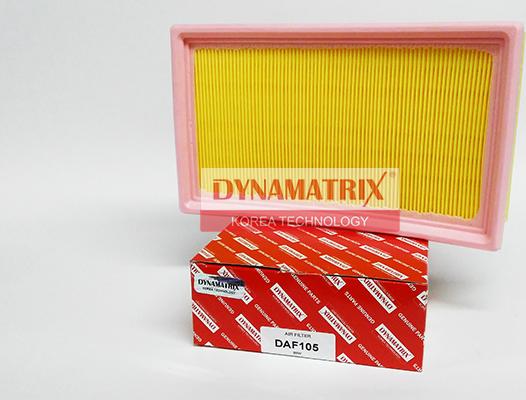 Dynamatrix DAF105 - Воздушный фильтр, двигатель autospares.lv