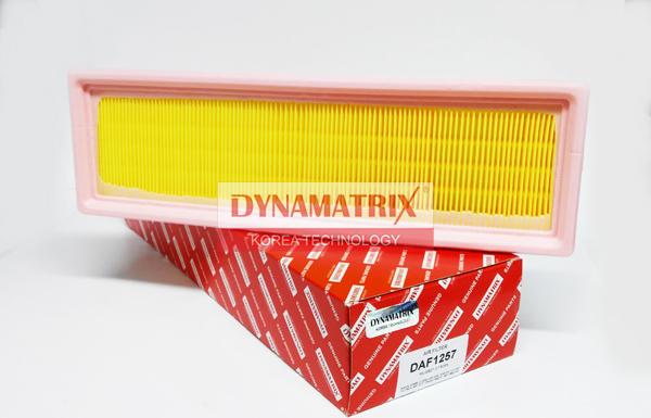 Dynamatrix DAF1257 - Воздушный фильтр, двигатель autospares.lv