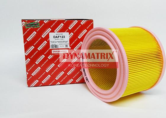 Dynamatrix DAF123 - Воздушный фильтр, двигатель autospares.lv