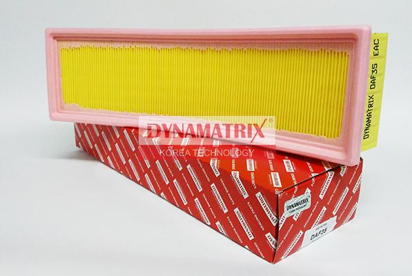 Dynamatrix DAF35 - Воздушный фильтр, двигатель autospares.lv