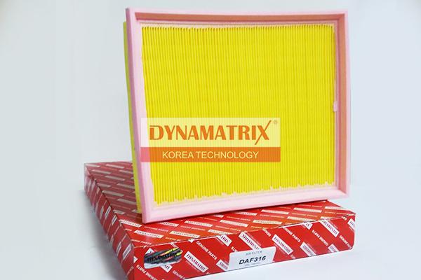 Dynamatrix DAF316 - Воздушный фильтр, двигатель autospares.lv