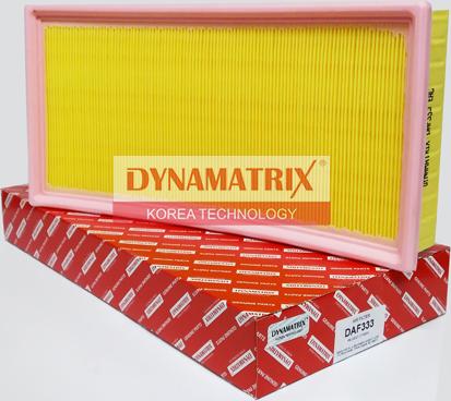 Dynamatrix DAF333 - Воздушный фильтр, двигатель autospares.lv