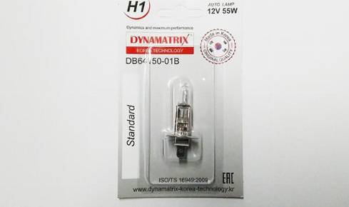 Dynamatrix DB64150-01B - Лампа накаливания, основная фара autospares.lv