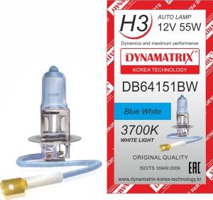 Dynamatrix DB64151BW - Лампа накаливания, основная фара autospares.lv