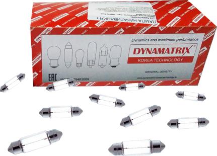 Dynamatrix DB6418 - Лампа накаливания, стояночные огни / габаритные фонари autospares.lv