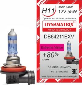 Dynamatrix DB64211EXV - Лампа накаливания, основная фара autospares.lv