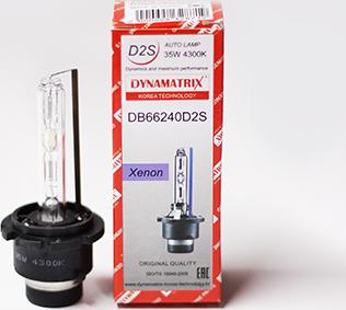 Dynamatrix DB66240D2S - Лампа накаливания, основная фара autospares.lv
