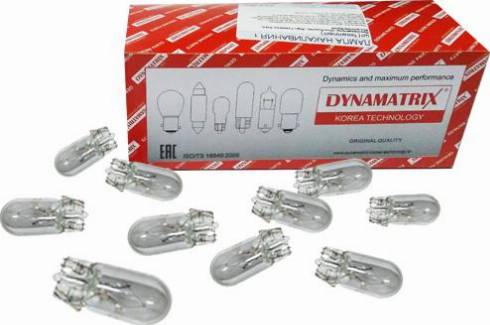 Dynamatrix DB2821 - Лампа накаливания, стояночные огни / габаритные фонари autospares.lv