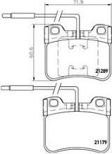 Stellox 258 004-SX - Тормозные колодки, дисковые, комплект autospares.lv