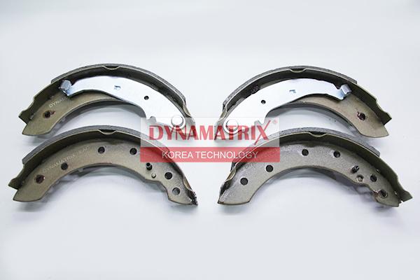 Dynamatrix DBS519 - Комплект тормозных колодок, барабанные autospares.lv