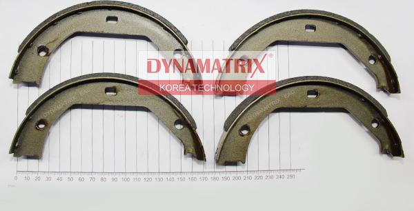 Dynamatrix DBS585 - Комплект тормозных колодок, барабанные autospares.lv