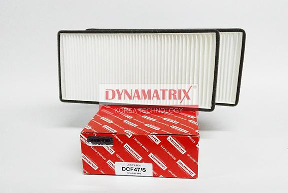 Dynamatrix DCF47/S - Фильтр воздуха в салоне autospares.lv