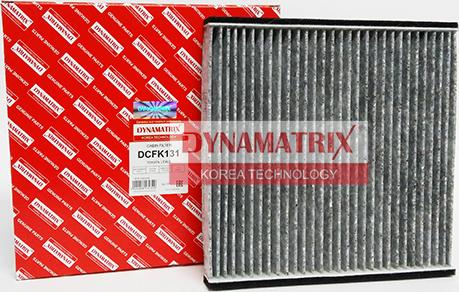 Dynamatrix DCFK131 - Фильтр воздуха в салоне autospares.lv