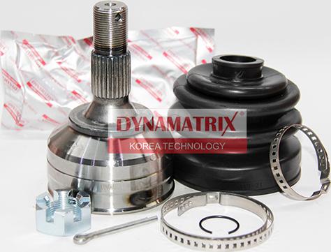 Dynamatrix DCV899366 - Шарнирный комплект, ШРУС, приводной вал autospares.lv